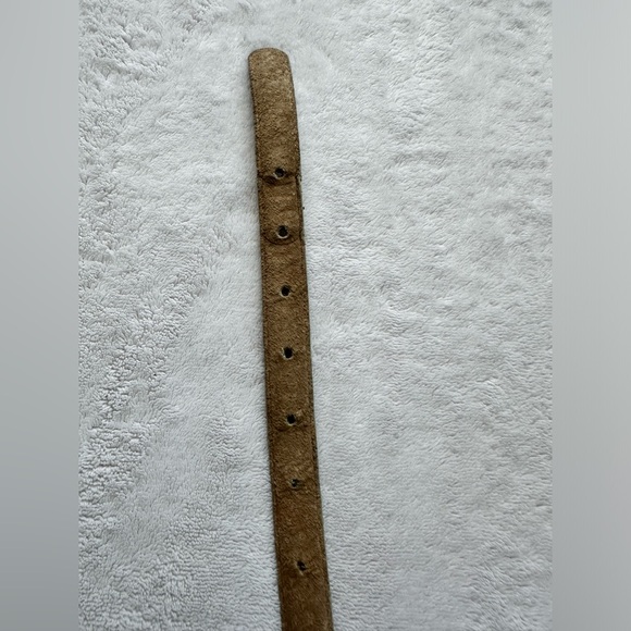 Amanda Smith Leather/Suede/Gold Belt - Picture 5 of 5